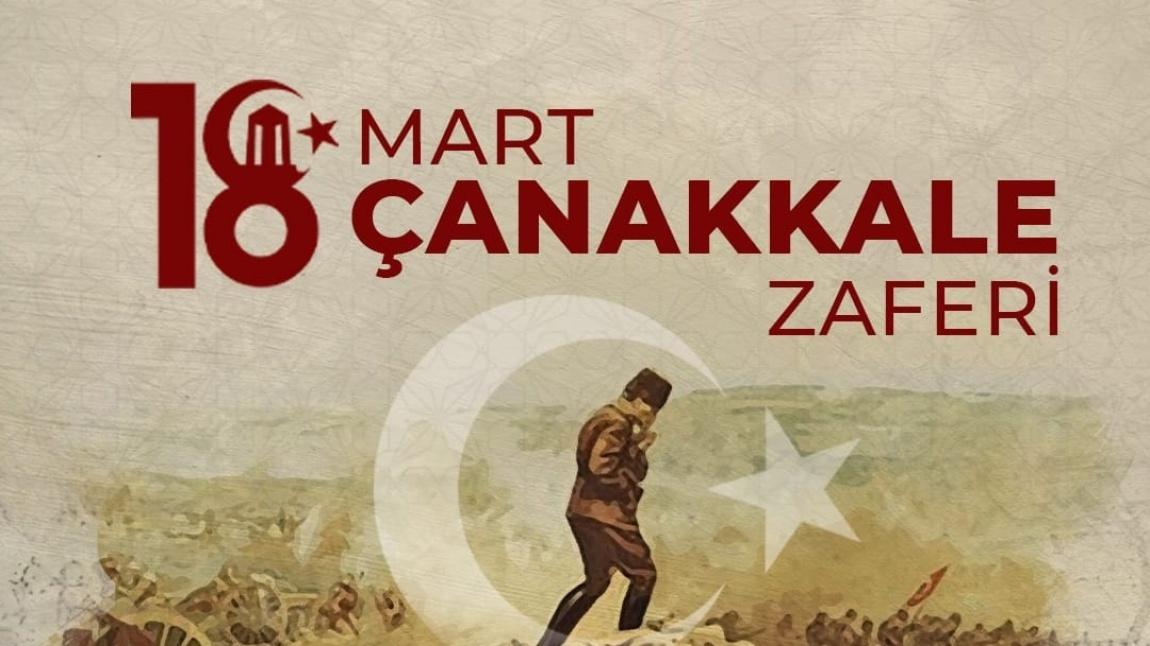 18 Mart Şehitleri Anma Günü ve Çanakkale Zaferimizin 109. yıl dönümünde başta Gazi Mustafa Kemal Atatürk olmak üzere şanlı destan yazan kahramanlarımızı, vatan uğruna canlarını feda eden tüm şehitlerimizi rahmet ve minnetle anıyoruz.